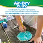 Crayola Air Dry Clay (5lb Bucket), Natural White Modeling Clay for Kids - Image 3