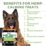 Hemp Calming Chews for Dogs with Anxiety and Stress - Image 2