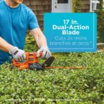 BLACK+DECKER Electric Hedge Trimmer, 17-Inch (BEHT150) - Image 2
