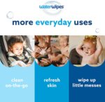 WaterWipes Plastic-Free Original 99.9% Water Based Wipes - Image 3